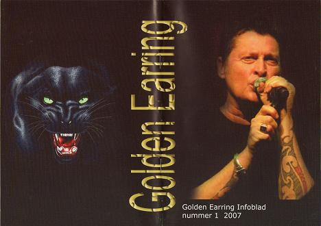 Golden Earring fanclub magazine 2007#1 back & front cover